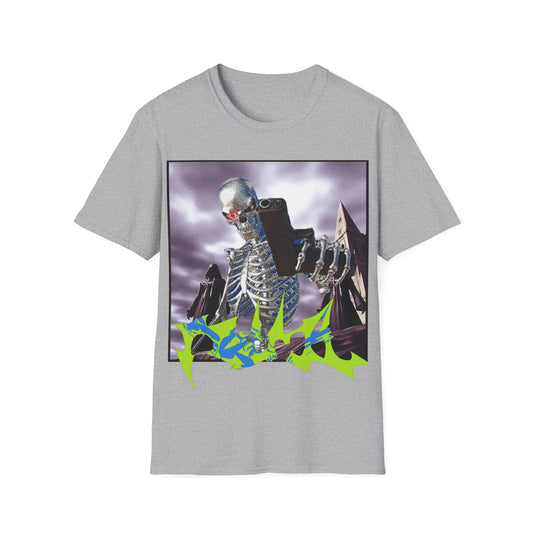 Arctic Bones Graphic Unisex T-Shirt - Skeleton